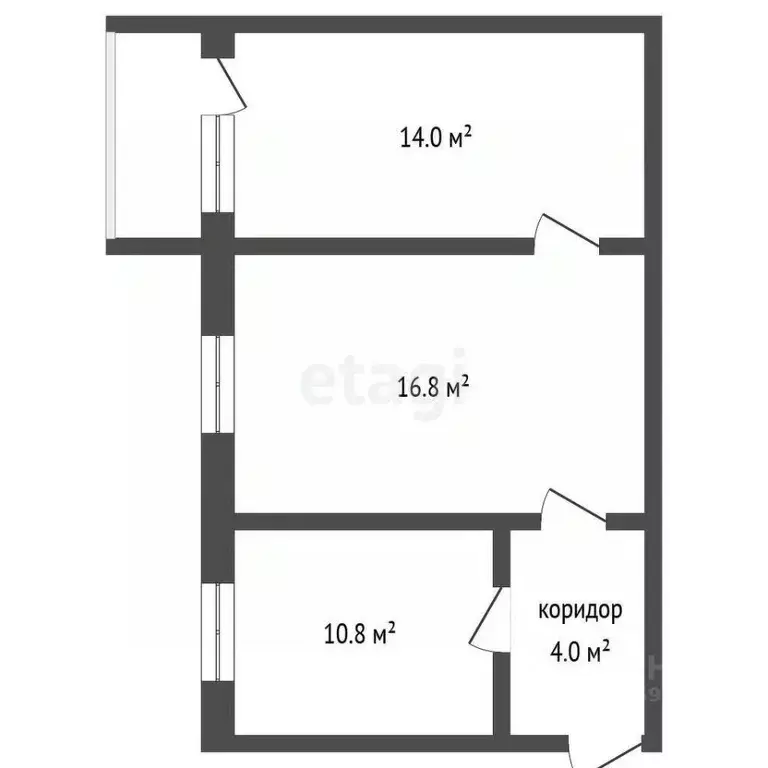 6-к кв. Ярославская область, Ярославль Волгоградская ул., 51 (94.0 м) - Фото 1