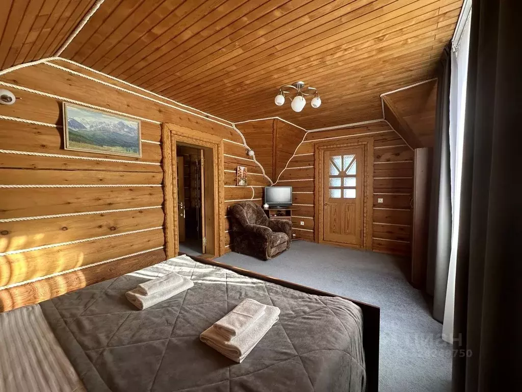 Дом в Алтай, Усть-Коксинский район, пос. Тюгурюк  (35 м) - Фото 2