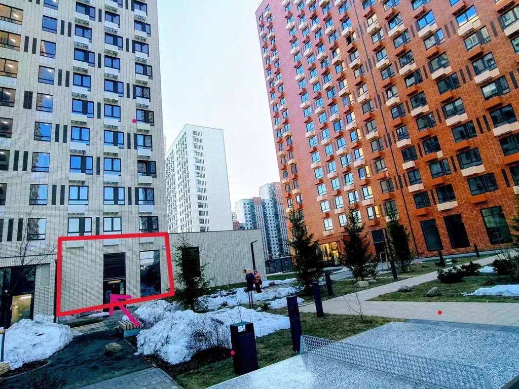 Помещение свободного назначения в Москва Митинский Лес жилой комплекс ... - Фото 1