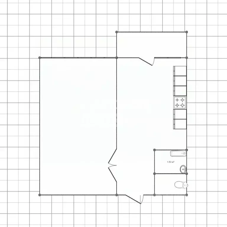 1-к кв. Липецкая область, Липецк ул. Катукова, 33 (35.0 м) - Фото 1