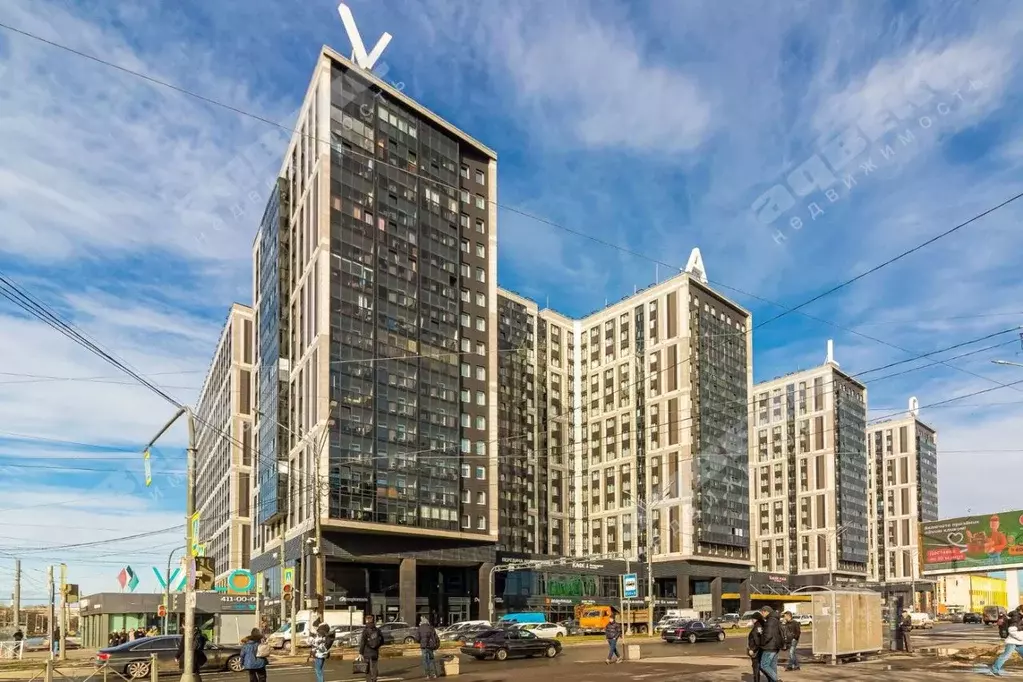 Студия Санкт-Петербург ул. Салова, 61 (19.2 м) - Фото 1