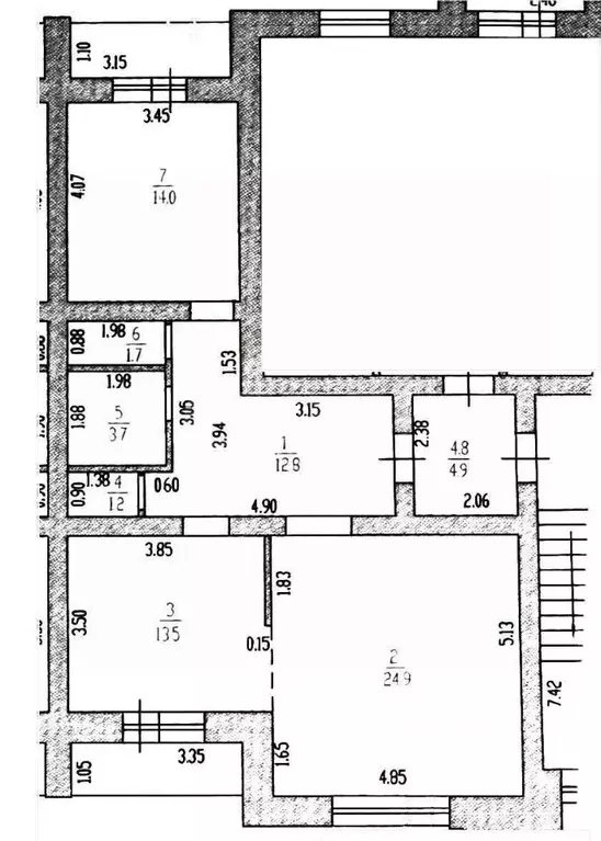 2-к кв. Алтайский край, Барнаул Интернациональная ул., 11 (76.7 м) - Фото 2