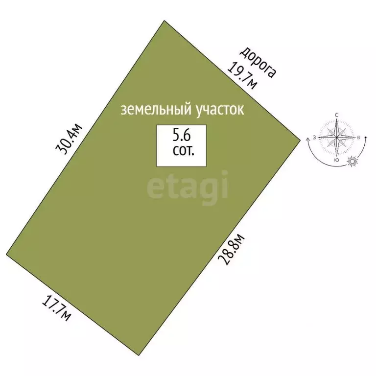 Участок в Башкортостан, Стерлитамакский район, Отрадовский сельсовет, ... - Фото 2