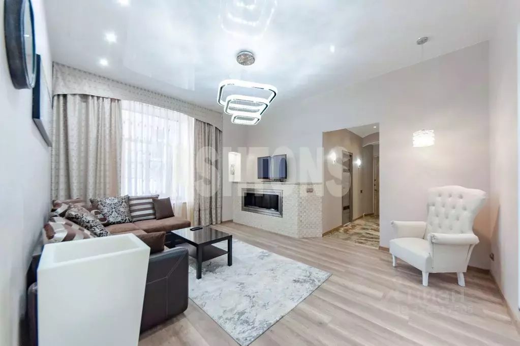 3-к кв. Москва ул. Плющиха, 26/2 (90.0 м) - Фото 1