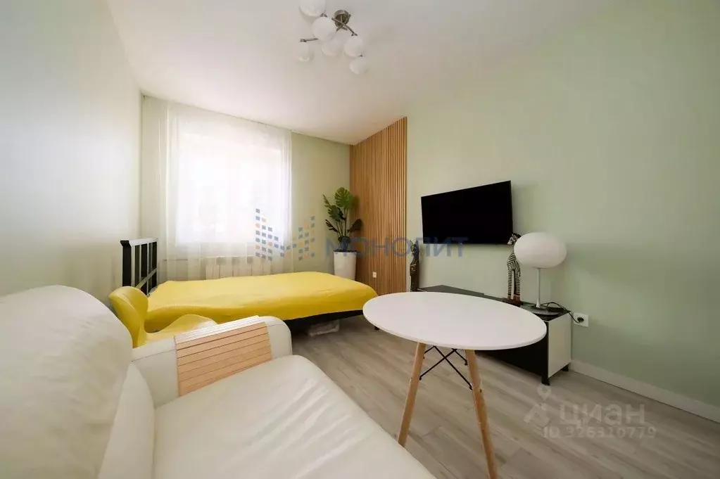 1-к кв. Нижегородская область, Нижний Новгород ул. Коминтерна, 184 ... - Фото 2