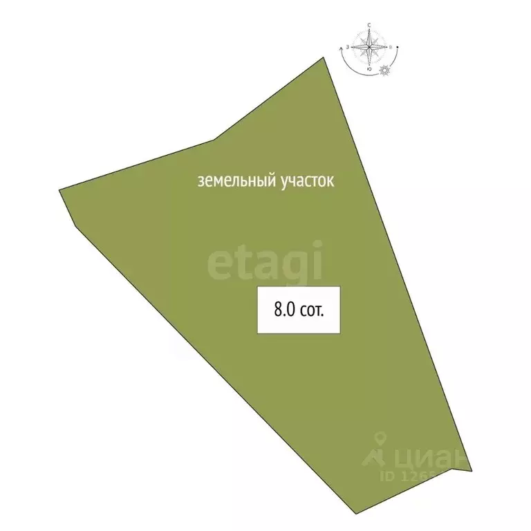 Участок в Новосибирская область, Искитим Строитель садовое ... - Фото 2