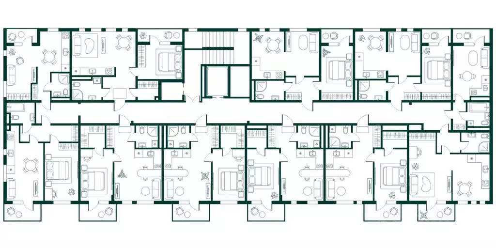 1-к кв. Дагестан, Дербент Новая История жилой комплекс (44.02 м) - Фото 2