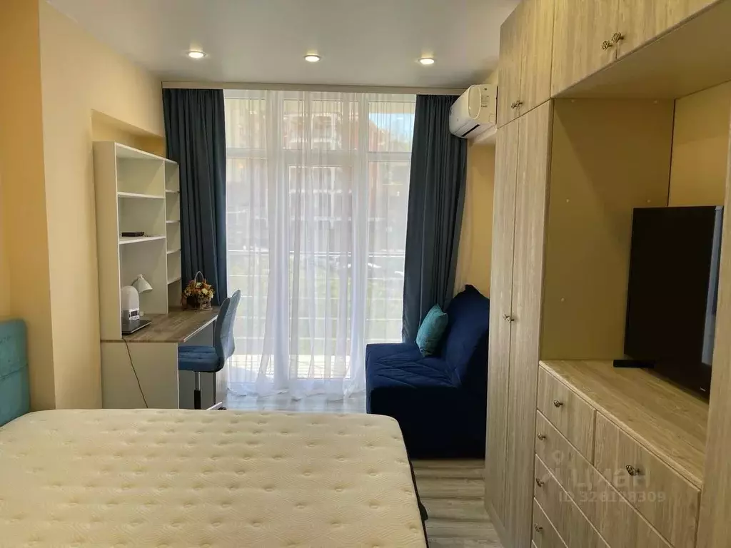 1-к кв. Краснодарский край, Сочи Светлана мкр, ул. Лысая Гора, 27/28 ... - Фото 1