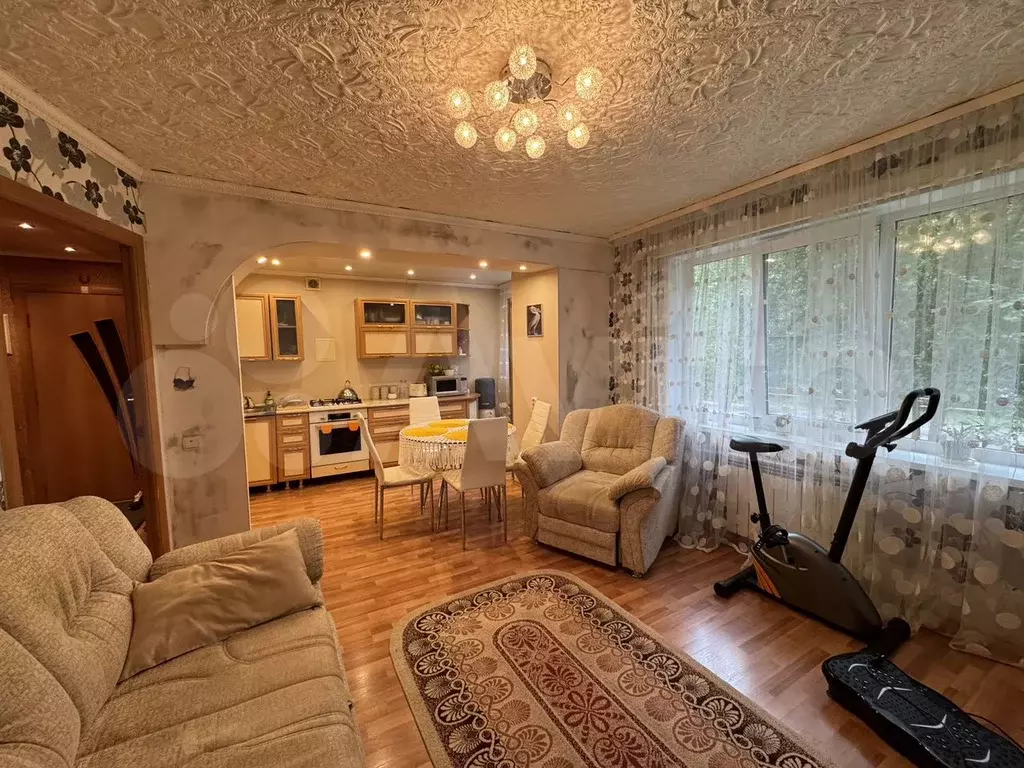 3-к. квартира, 58 м, 1/5 эт. - Фото 1
