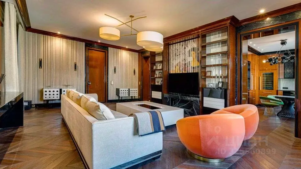 3-к кв. Москва ул. Спиридоновка, 19 (137.4 м) - Фото 1