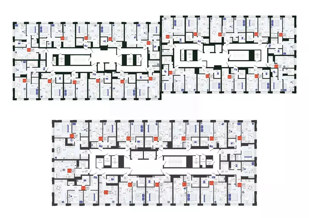 2-к кв. Тульская область, Тула Мясново мкр, Желания жилой комплекс ... - Фото 2
