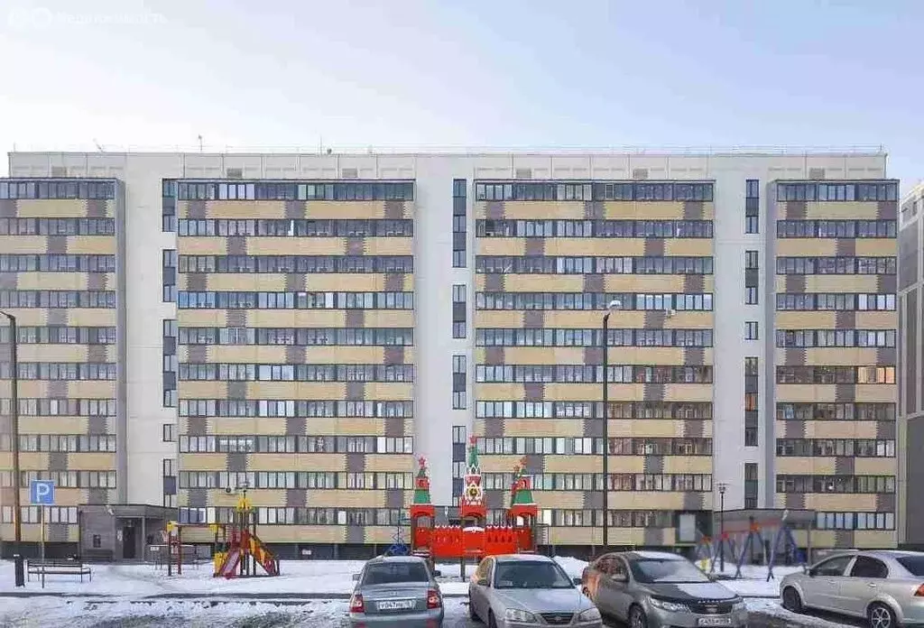 Квартира-студия: Тюмень, Интернациональная улица, 199к2 (31.5 м) - Фото 1