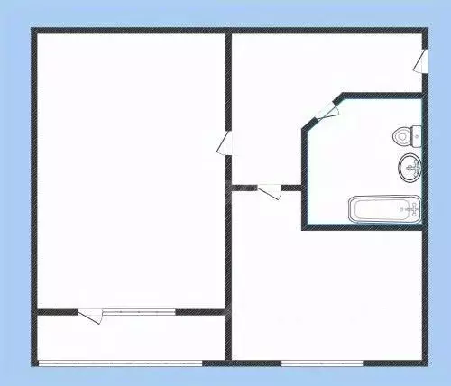 4-к кв. Белгородская область, Борисовка городское поселение, Борисовка ... - Фото 1