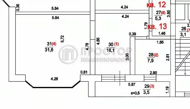 2-к кв. Московская область, Одинцовский городской округ, с. Ромашково ... - Фото 2
