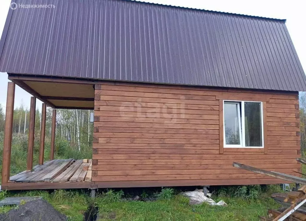 Дом в Томский район, деревня Новомихайловка, ДНП Кедры, Изумрудная ... - Фото 1