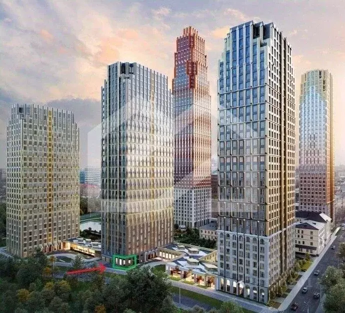 Торговая площадь в Москва Дербеневская ул., 20А (62 м) - Фото 1