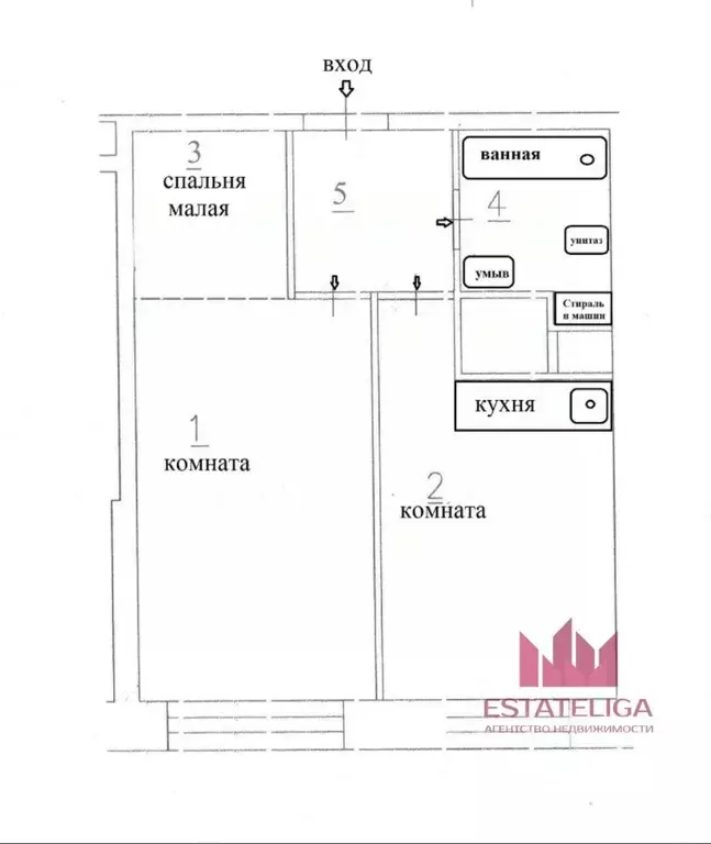 1-к кв. Московская область, Красногорск ул. Липовой Рощи, 1к2 (40.0 м) - Фото 2