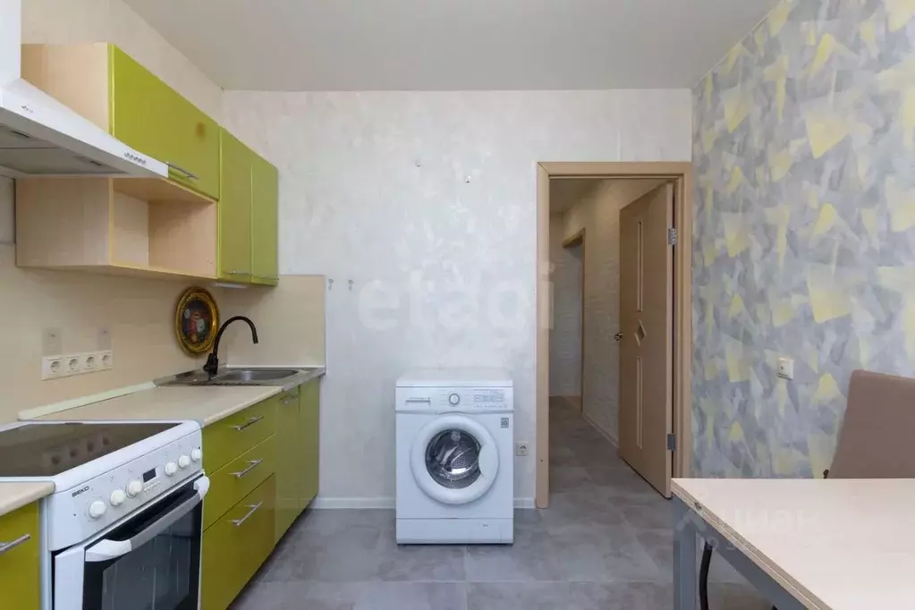 1-к кв. Тюменская область, Тюмень ул. Лесопарковая, 19 (32.2 м) - Фото 1