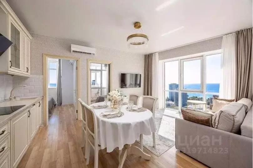 3-к кв. Краснодарский край, Сочи Светлана мкр, ул. Депутатская, 10 ... - Фото 2