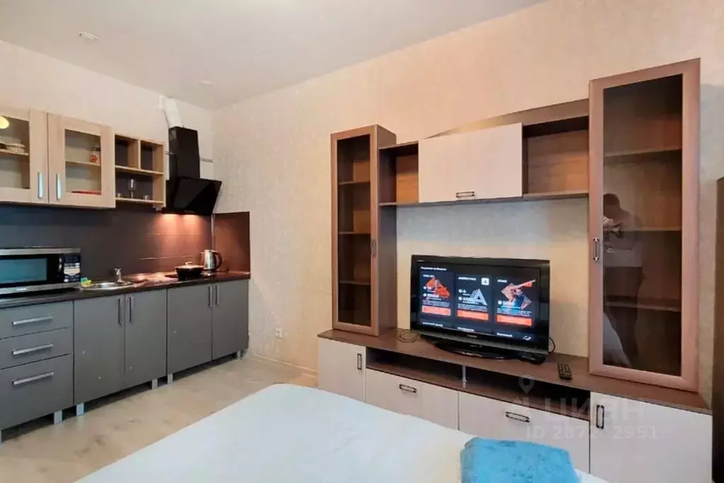 Студия Алтайский край, Барнаул просп. Строителей, 18 (24.0 м) - Фото 1