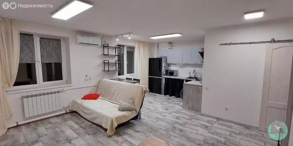 Квартира-студия: Крымск, Курганная улица, 1Б (34.5 м) - Фото 1