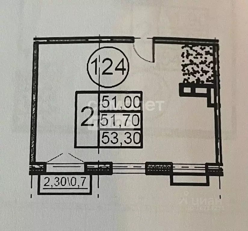 2-к кв. Москва Березовая аллея, 19к3 (48.0 м) - Фото 1