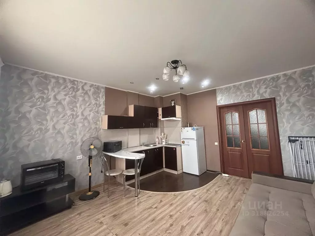 Студия Новосибирская область, Новосибирск Горский мкр, 8А (28.0 м) - Фото 1