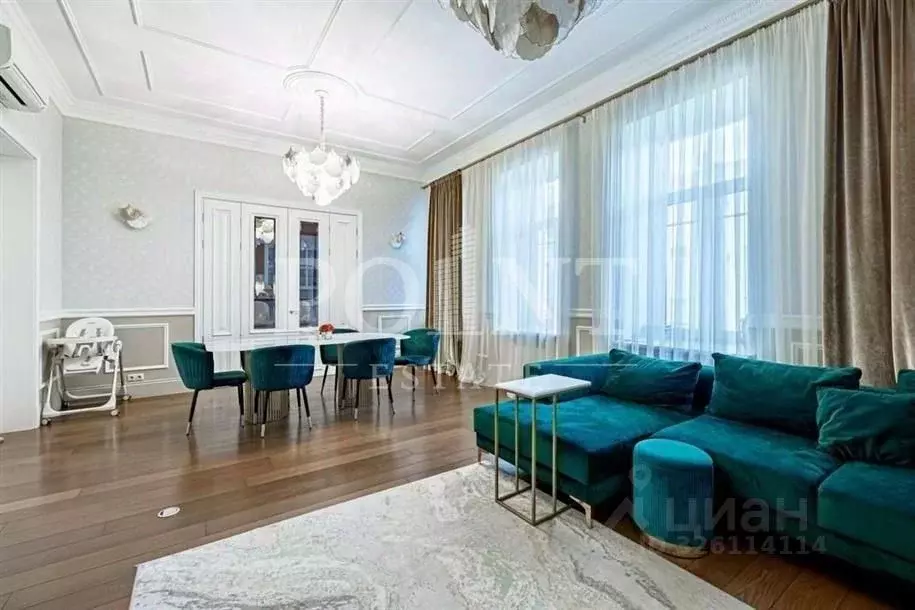 5-к кв. Москва 1-й Обыденский пер., 9/12 (176.0 м) - Фото 1