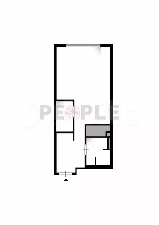Апартаменты-студия, 35 м, 31/37 эт. - Фото 1