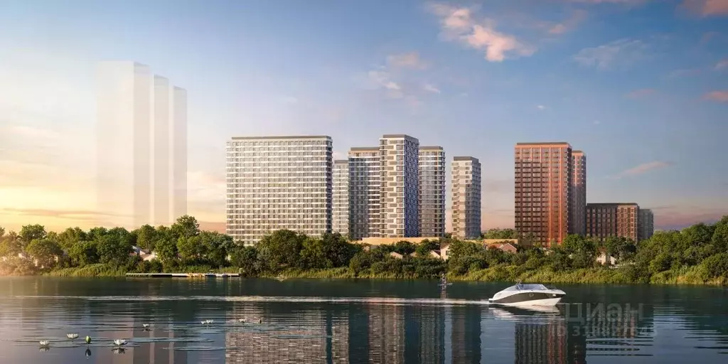 1-к кв. Московская область, Красногорск Квартал Строгино жилой ... - Фото 1