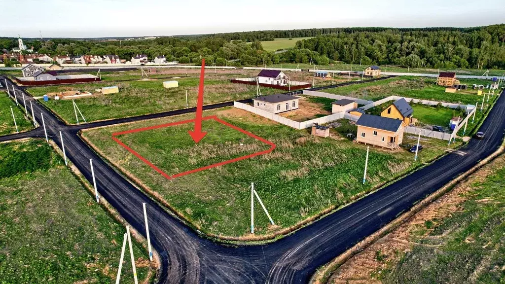 Участок в Московская область, Домодедово городской округ, д. Гальчино  ... - Фото 1