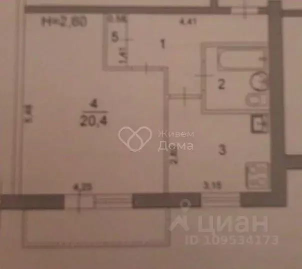 1-к кв. Волгоградская область, Волгоград Рабочий поселок Горьковский ... - Фото 2