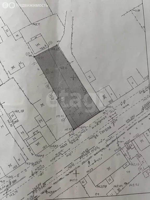 Участок в Барнаул, улица Гоголя (6.69 м) - Фото 1