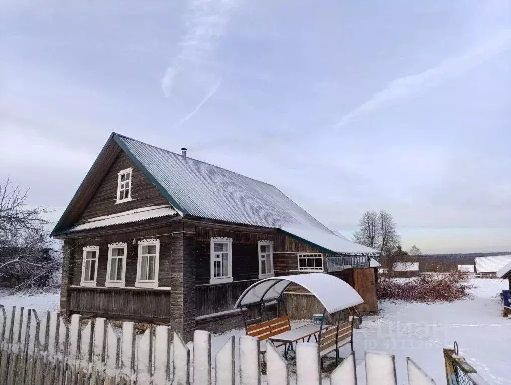 Дом в Новгородская область, Окуловский район, Боровенковское с/пос, ... - Фото 1