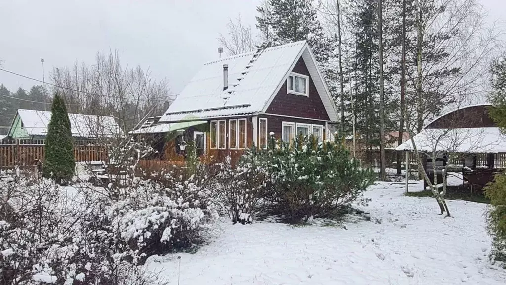 Дом в Ленинградская область, Выборгский район, Рощинское городское ... - Фото 1