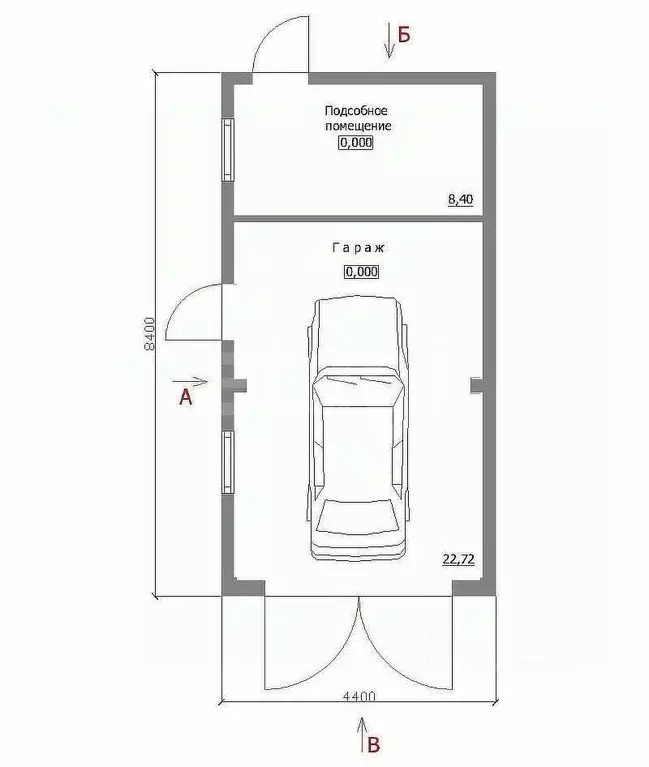 Гараж в Белгородская область, Белгород Железнодорожная ул., 4 (28 м) - Фото 2