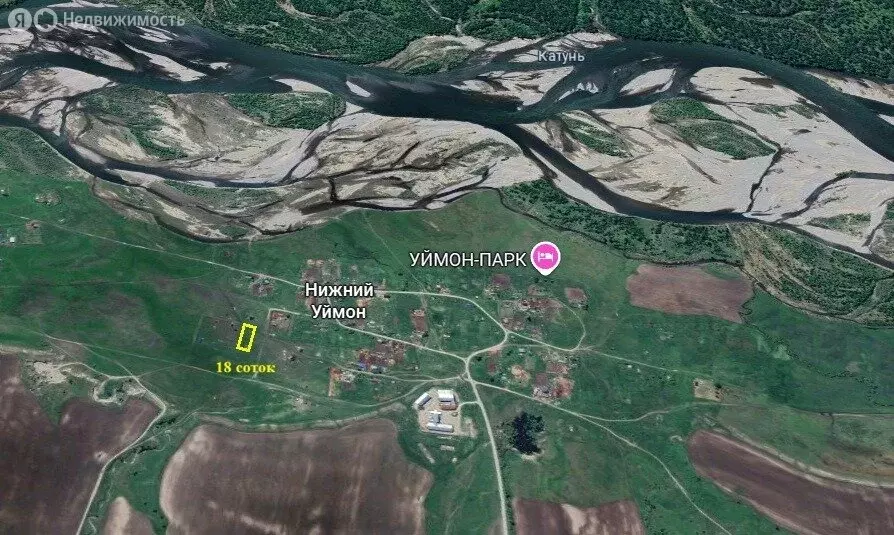 Участок в Усть-Коксинский район, село Нижний Уймон, Полевая улица (18 ... - Фото 2
