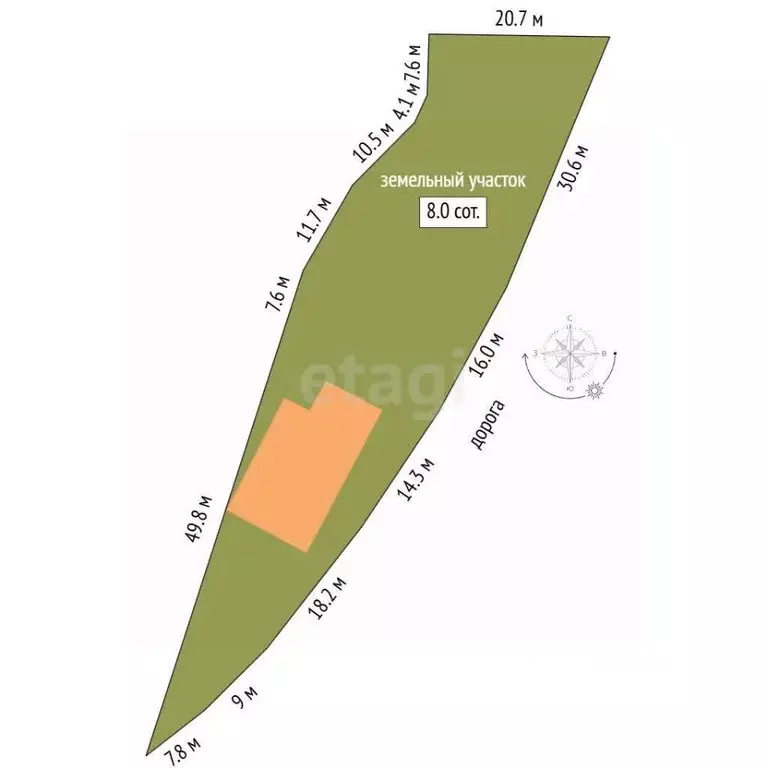 Участок в Крым, Ялта муниципальный округ, Массандра пгт  (13.6 сот.) - Фото 2