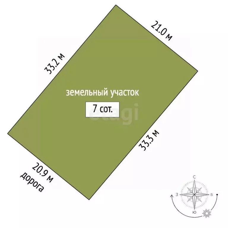 Участок в Свердловская область, Арамиль ул. Изумрудная (7.0 сот.) - Фото 2