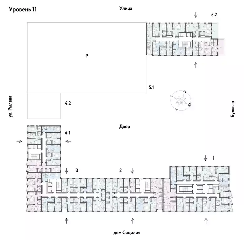 Студия Тюменская область, Тюмень ДОК мкр,  (27.54 м) - Фото 1