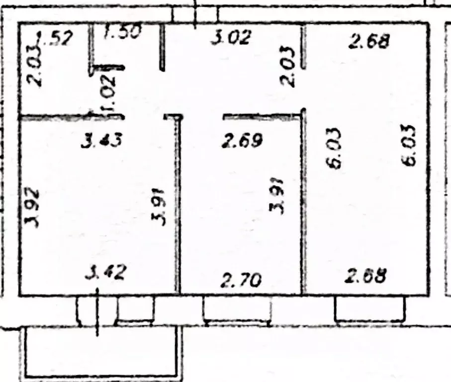 2-к кв. Вологодская область, Вологда ул. Возрождения, 51 (55.0 м) - Фото 2