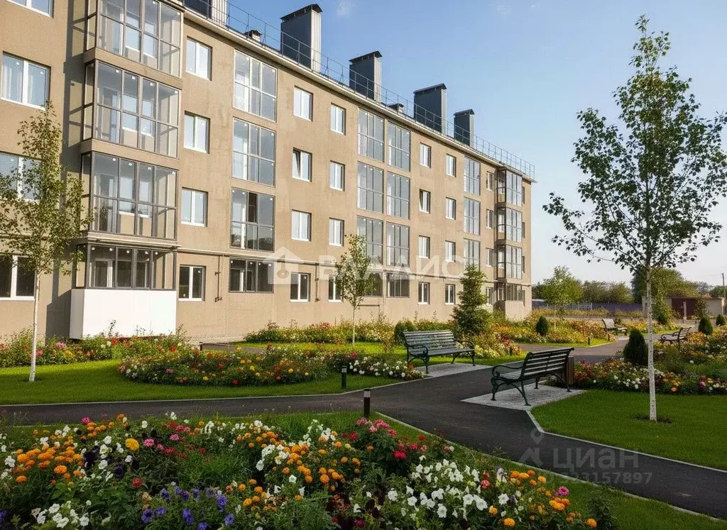 2-к кв. Белгородская область, Белгородский район, Новосадовское с/пос, ... - Фото 2