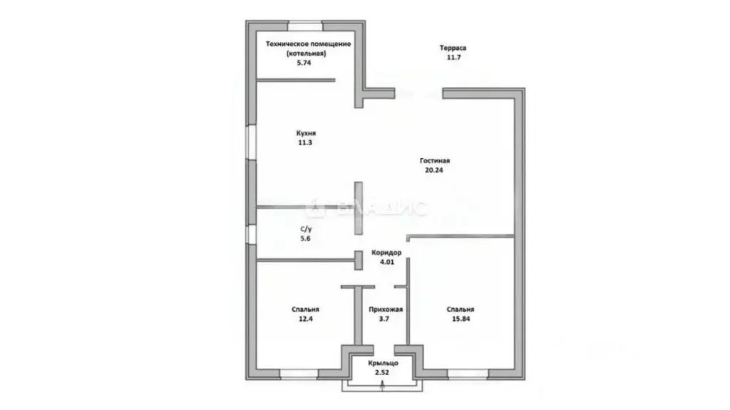 Дом в Калининградская область, Гурьевский муниципальный округ, пос. ... - Фото 2