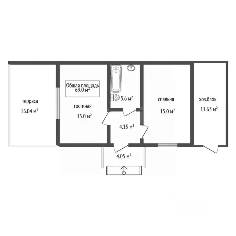 Дом в Новосибирская область, Мошковский район, пос. Октябрьский, Мира ... - Фото 2