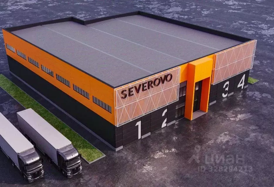 Склад в Московская область, Подольск городской округ, д. Северово ул. ... - Фото 2