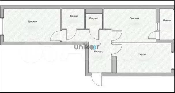 2-к. квартира, 60 м, 2/10 эт. - Фото 0