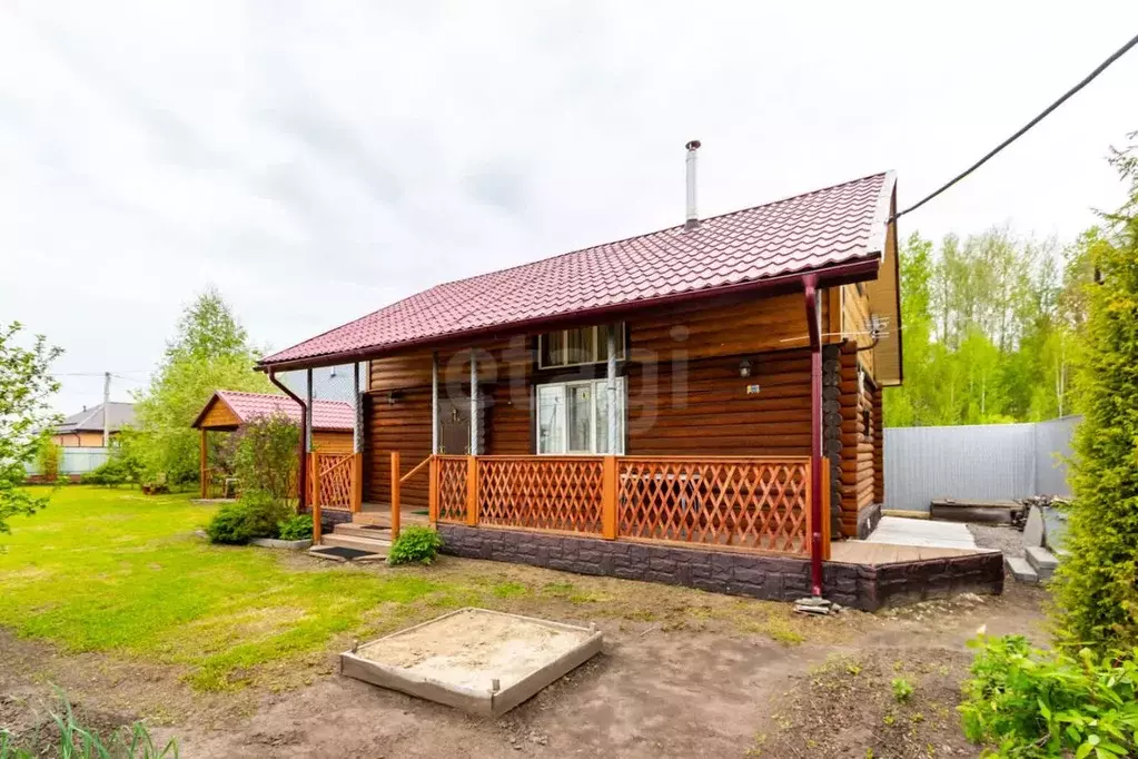 Дом в Тюменская область, Тюменский муниципальный округ, д. Ушакова, ... - Фото 1
