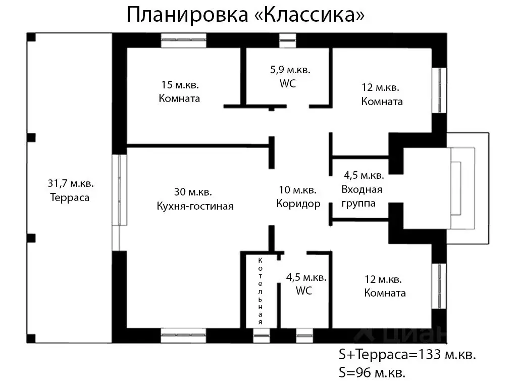 Дом в Оренбургская область, Оренбургский район, Сергиевский сельсовет, ... - Фото 1