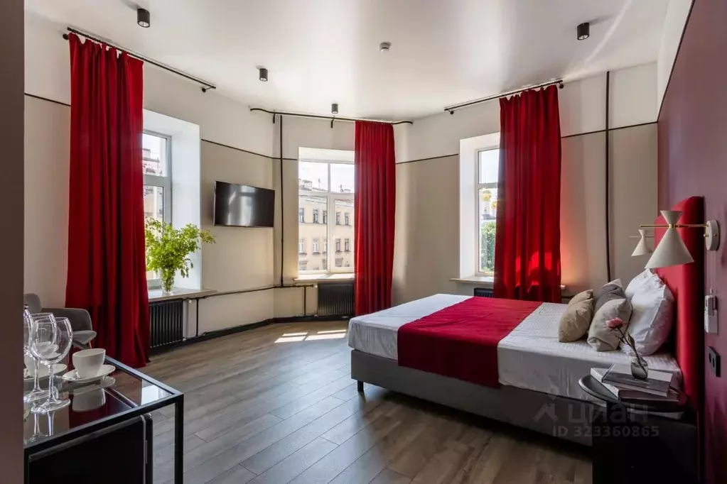 Комната Санкт-Петербург Гончарная ул., 26 (25.0 м) - Фото 1