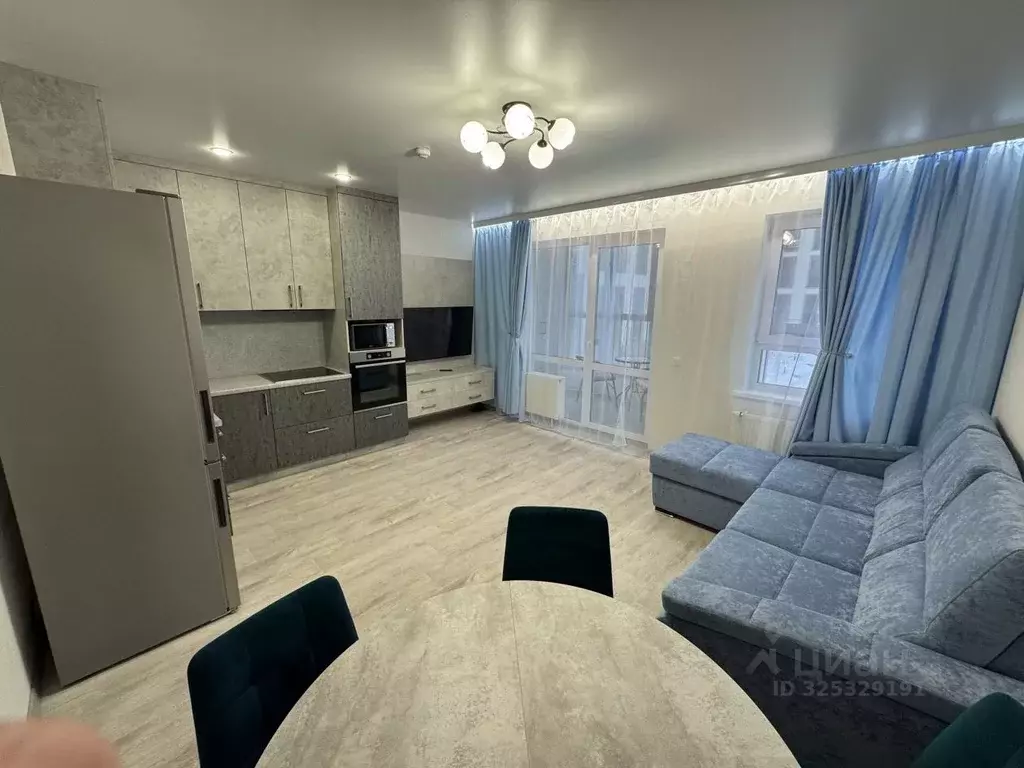 1-к кв. Пермский край, д. Кондратово просп. Дягилева, 2 (28.5 м) - Фото 1